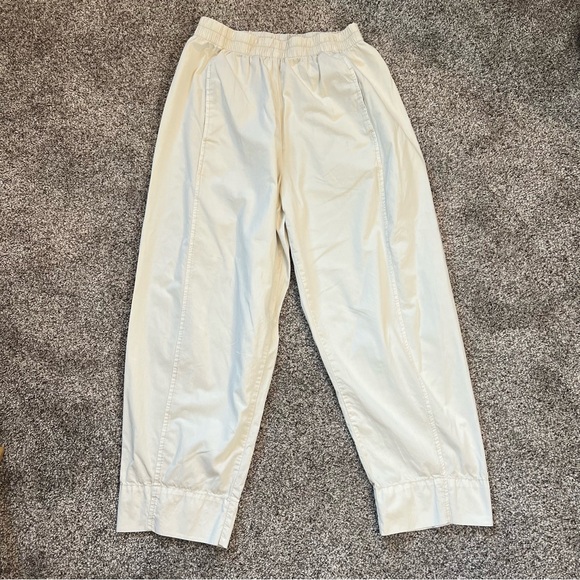 Free People Preppy Poplin Pull-On Pants - Birch - XS - Picture 5 of 11